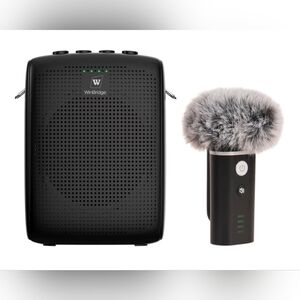 WinBridge WB006 Wireless Voice Amplifier Bluetooth Lapel Mic Speaker PortableN